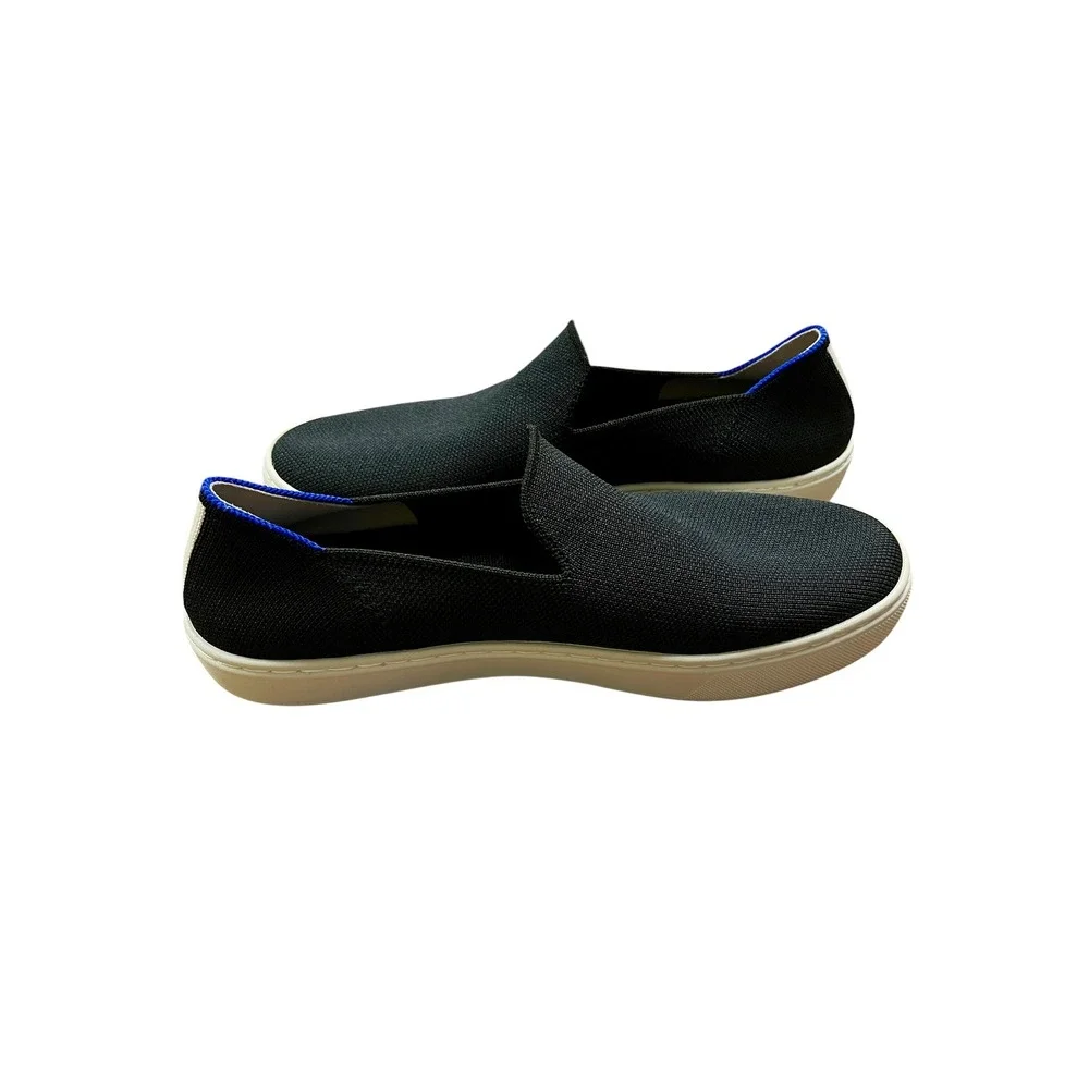 ROTHYS The Sneaker Sz 8 Black Slip On Comfort Sustainable Casual Minimalist